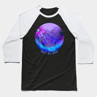 Angler fish, Electronic, Music, Party, Festival Baseball T-Shirt